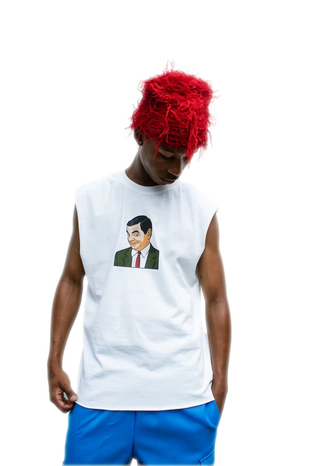 Deesus Print Mr Bean T-Shirt