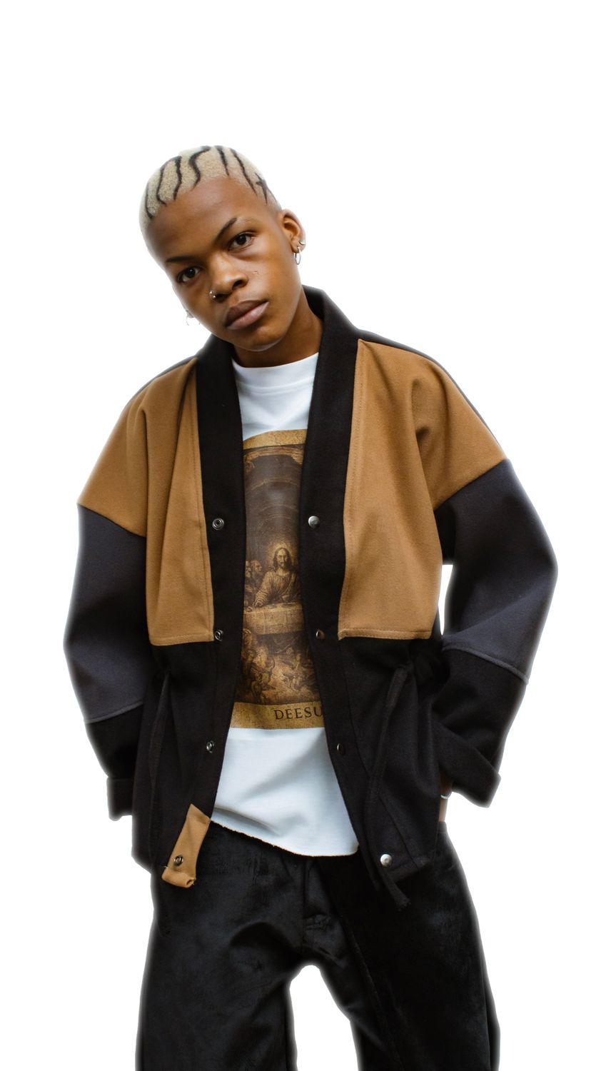 Deesus Brown-Gray Jacket