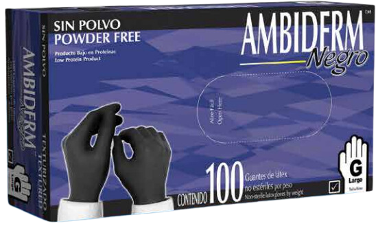Guante Ambiderm Negro