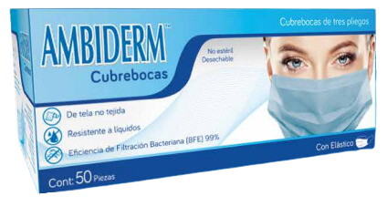 Cubrebocas Ambiderm