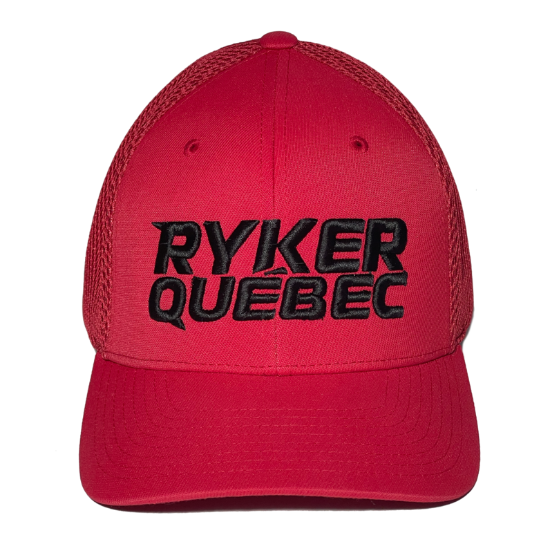 Casquette flexfit Ryker Québec rouge
