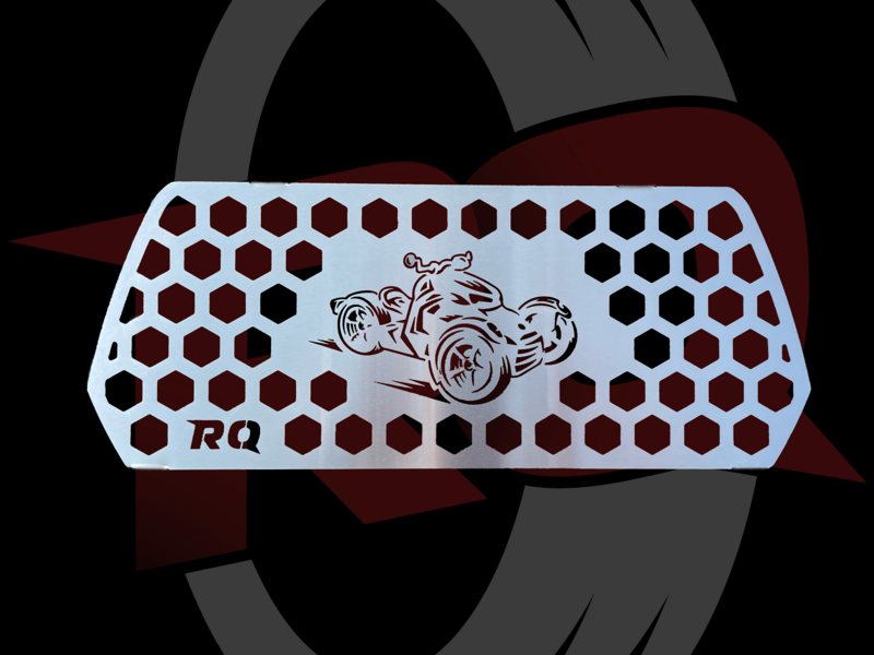 Grille pour pare-choc Ryker en inox
