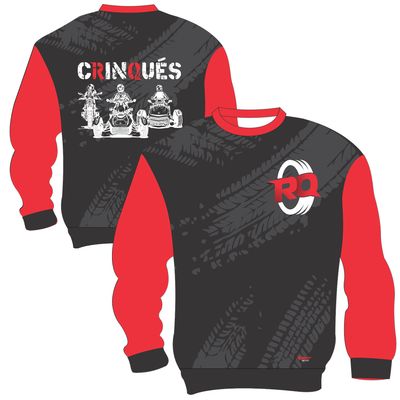 Chandail doublé &quot;Crewneck&quot; sublimé CRINQUÉS