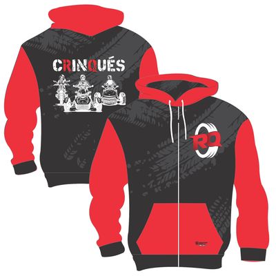 Veste sublimée avec capuche CRINQUÉS