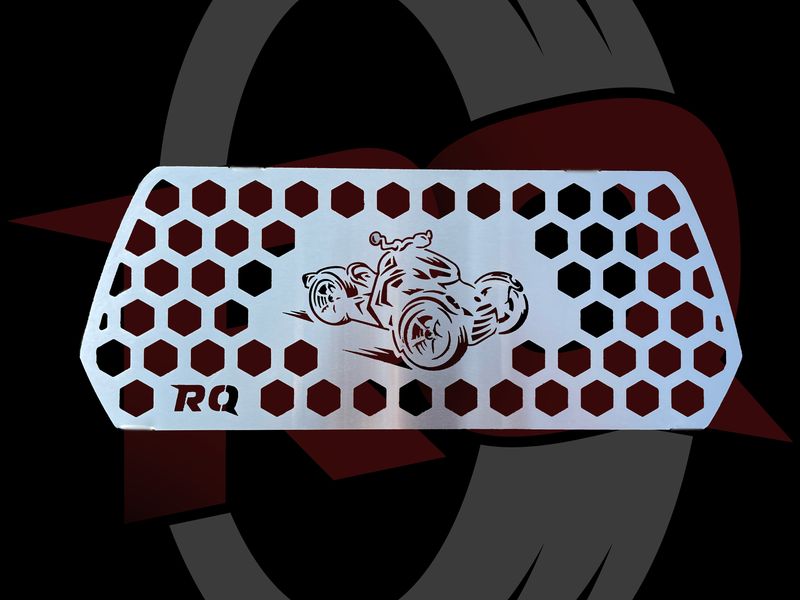 Grille pour pare-choc Ryker en inox