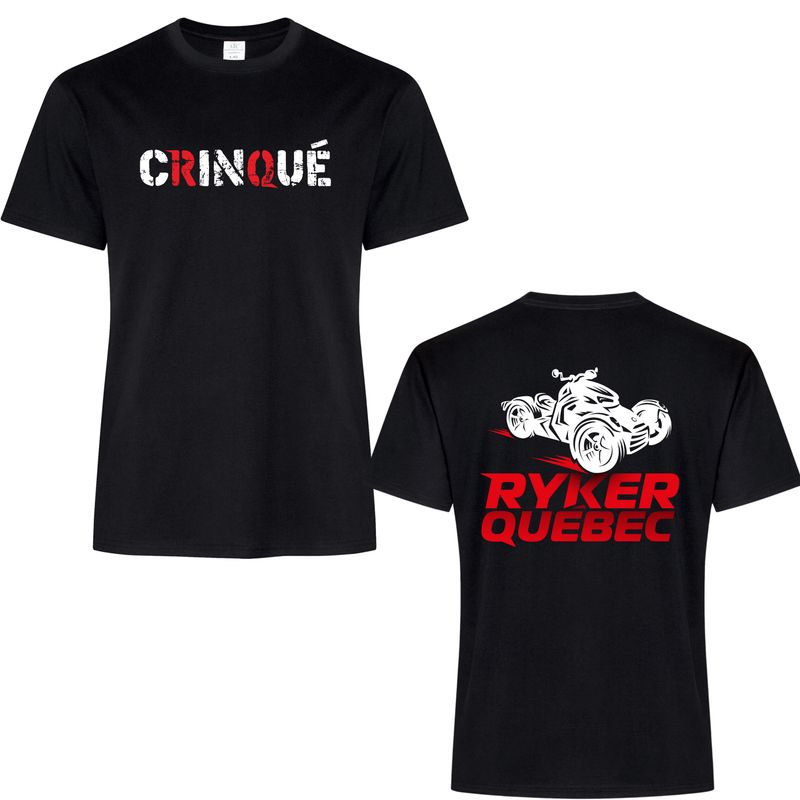 T-shirt Ryker Québec - CRINQUÉ - Homme adulte