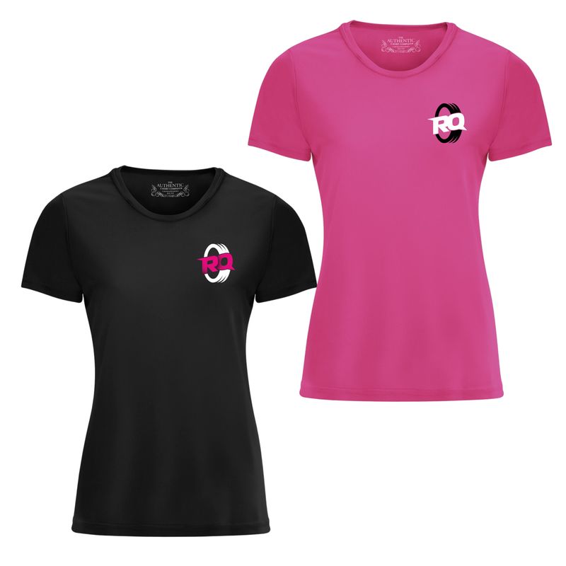 T-shirt sport RQ - 100% polyester - Femme - Col rond