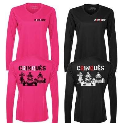 Chandail manches longues des CRINQUÉS pour femme col en V