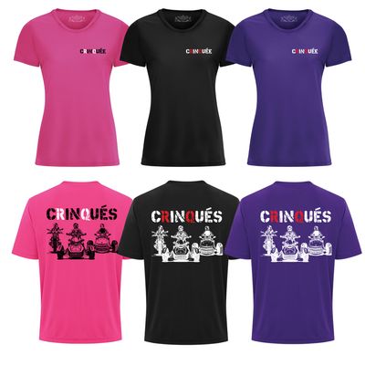 T-shirt des CRINQUÉS pour femme col rond