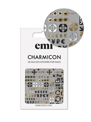 Charmicon 3D Silicone Stickers #174 Icons