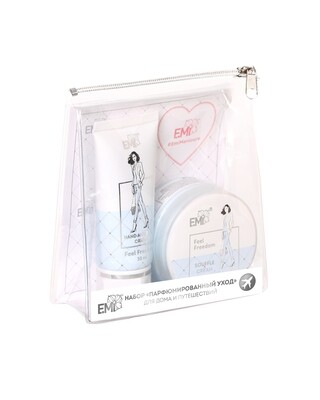 Set Perfumed Care. Extra-Nourishment and Ultra-Moisturizing Feel Freedom