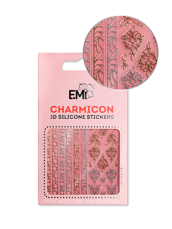 Charmicon 3D Silicone Stickers #153 Jewelry