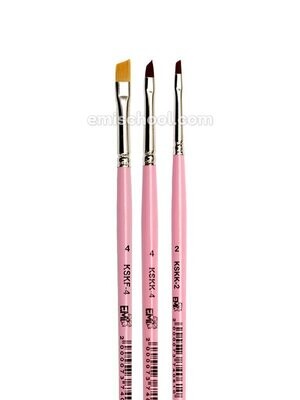 Set of brushes for One stroke painting