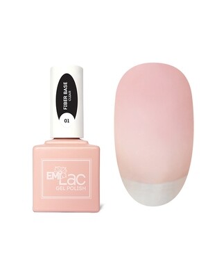 E.MiLac Fiber Base Gel Clear #1, 15 ml.