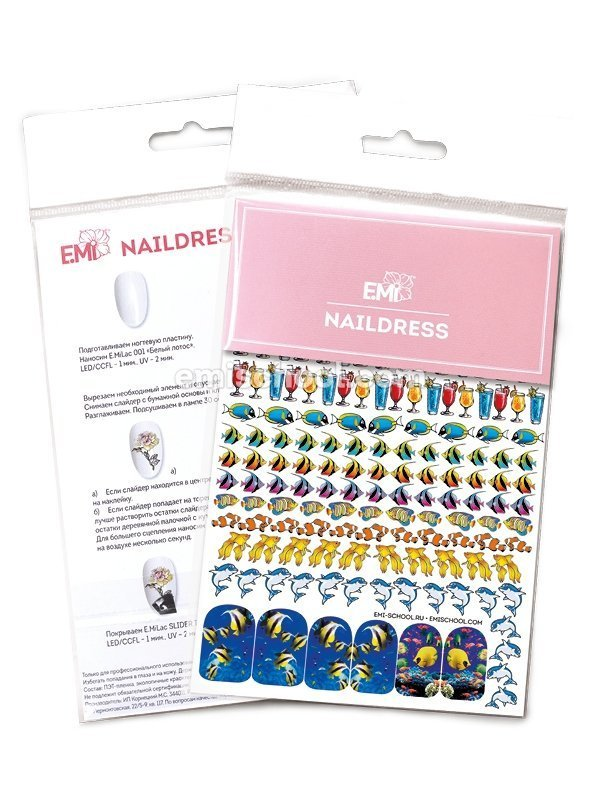 Naildress Slider Design #9 Fish