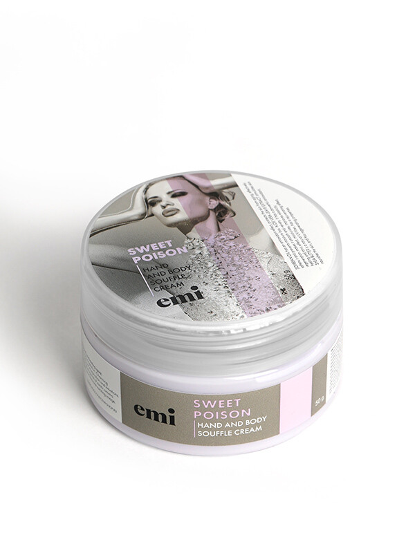 Hand and Body Cream Souffle Sweet Poison, 200 ml.