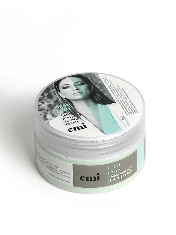 Hand and Body Cream Souffle First Lady, 200 ml.