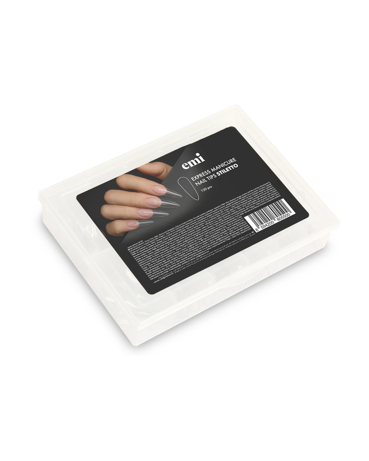 Express manicure nail tips Stiletto
