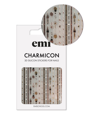 Charmicon 3D Silicone Stickers #224 Lucky