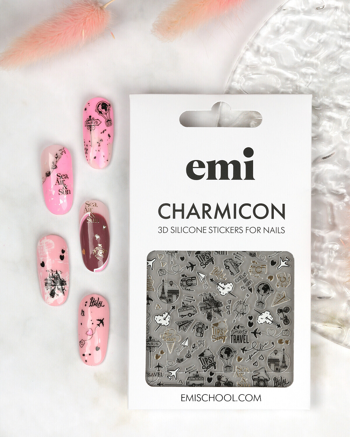 Charmicon 3D Silicone Stickers #232 Journey 1