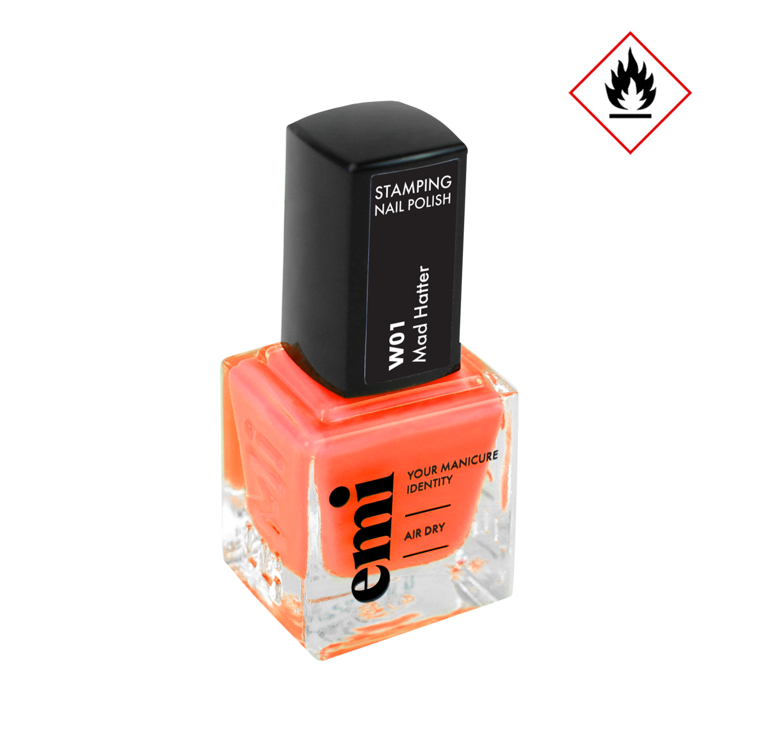 Nail Polish for Stamping Mad Hatter #W1, 9 ml.