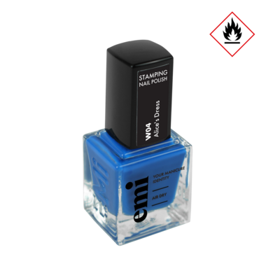 Nail Polish for Stamping Alice`s Dress #W4, 9 ml.