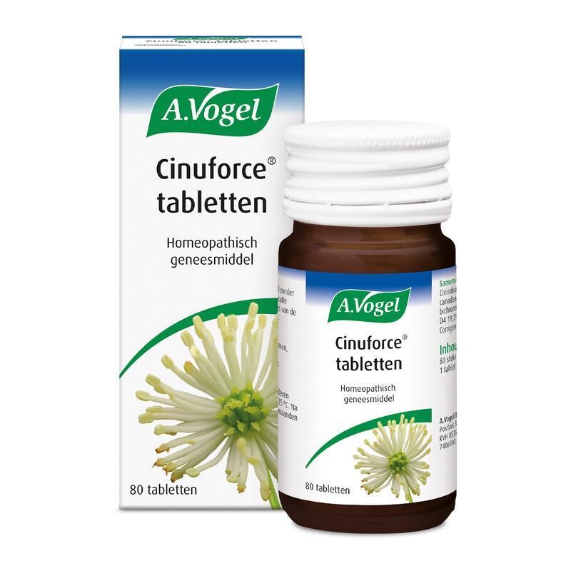 A. Vogel - Cinuforce tabletten - 80 tabletten