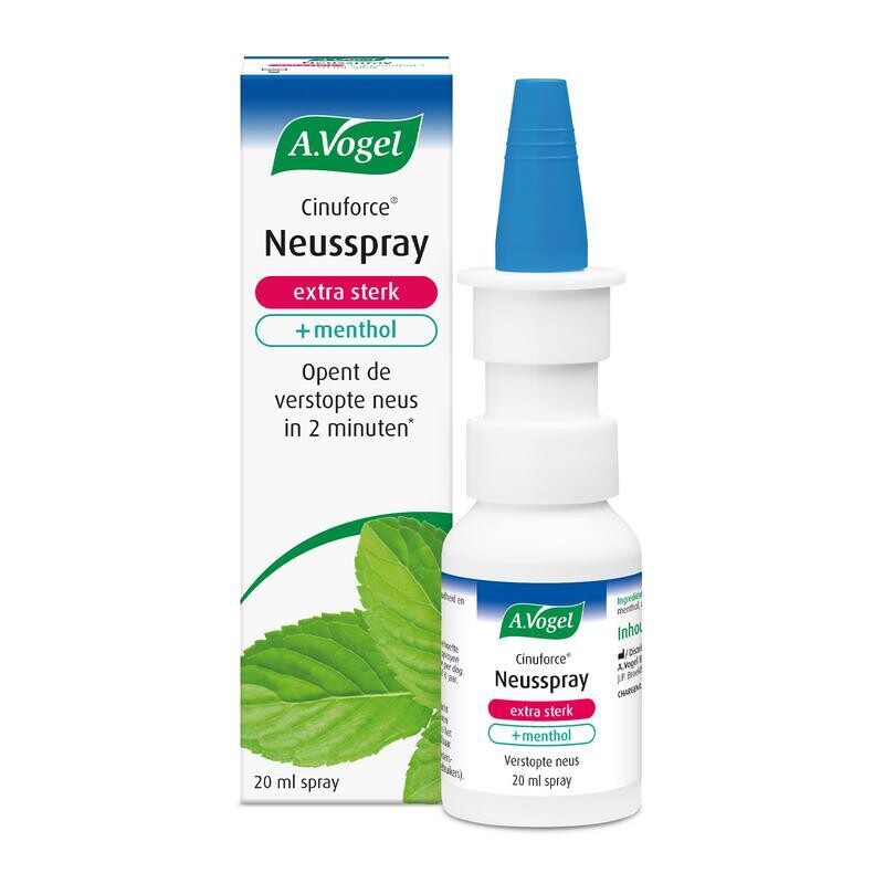 A. Vogel - Cinuforce neusspray extra sterk + menthol - 20 ml