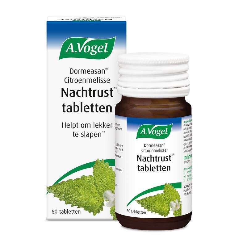 A. Vogel - Dormeasan Citroenmelisse nachtrust tabletten - 60 tabletten