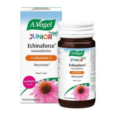 A. Vogel - ​Junior Echinaforce met vitamine C kauwtabletten - 80 kauwtabletten