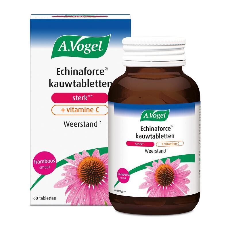 ​A. Vogel - Echinaforce kauwtabletten sterk + vitamine C - 60 kauwtabletten