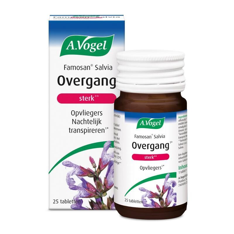 ​A. Vogel - Famosan salvia overgang sterk - 25 tabletten