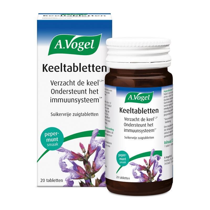 ​A. Vogel - Keeltabletten - 20 tabletten