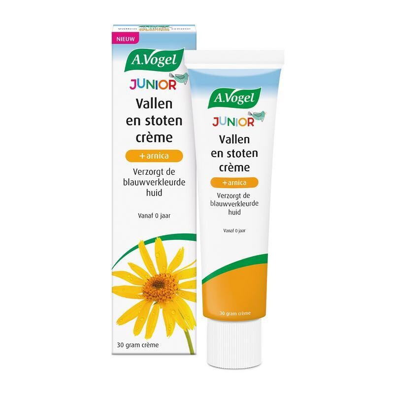 A. Vogel - Junior  vallen en stoten crème + arnica - 30g