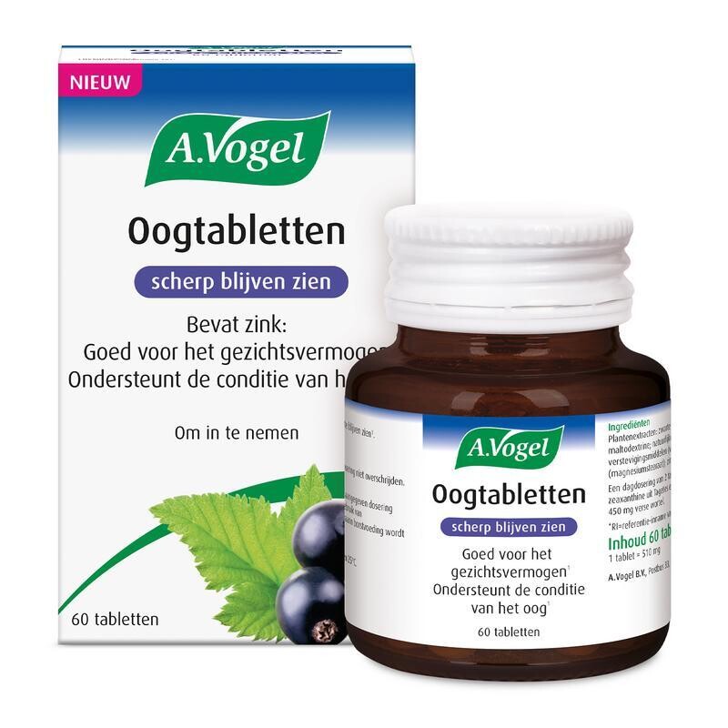 A. Vogel - Oogtabletten - 60 tabletten