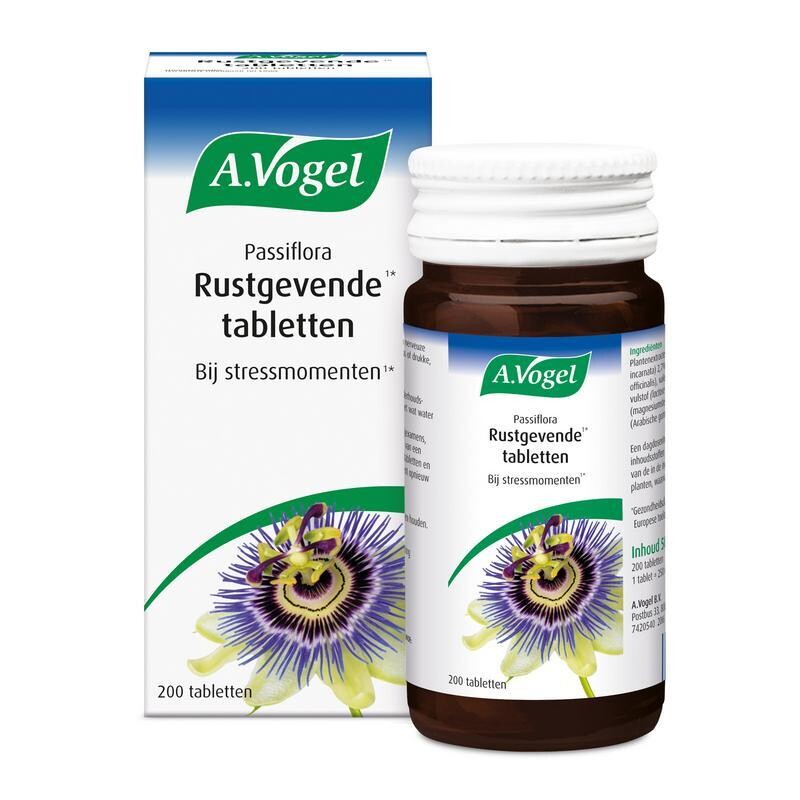 A. Vogel - Passiflora Rustgevende tabletten - 200 tabletten