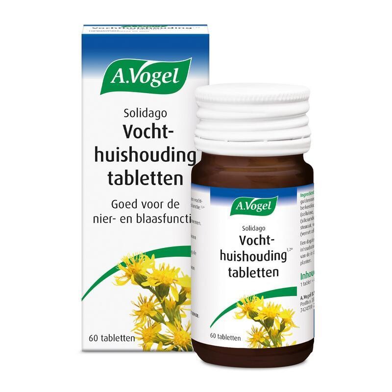 A. Vogel - Solidago Vochthuishouding tabletten - 60 tabletten