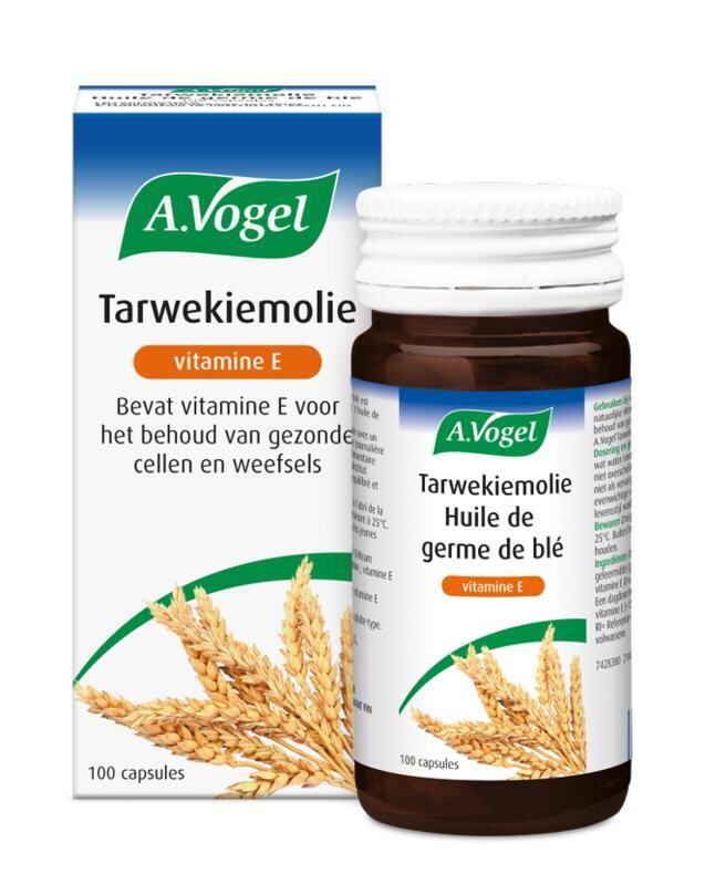 A. Vogel - ​Tarwekiemolie + vitamine E - 100 capsules