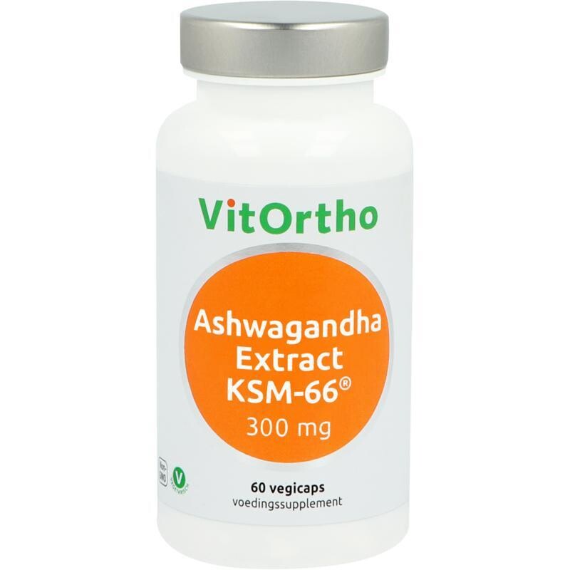 Vitortho - Ashwaganda extract KSM-66 300 mg - 60 vegicaps