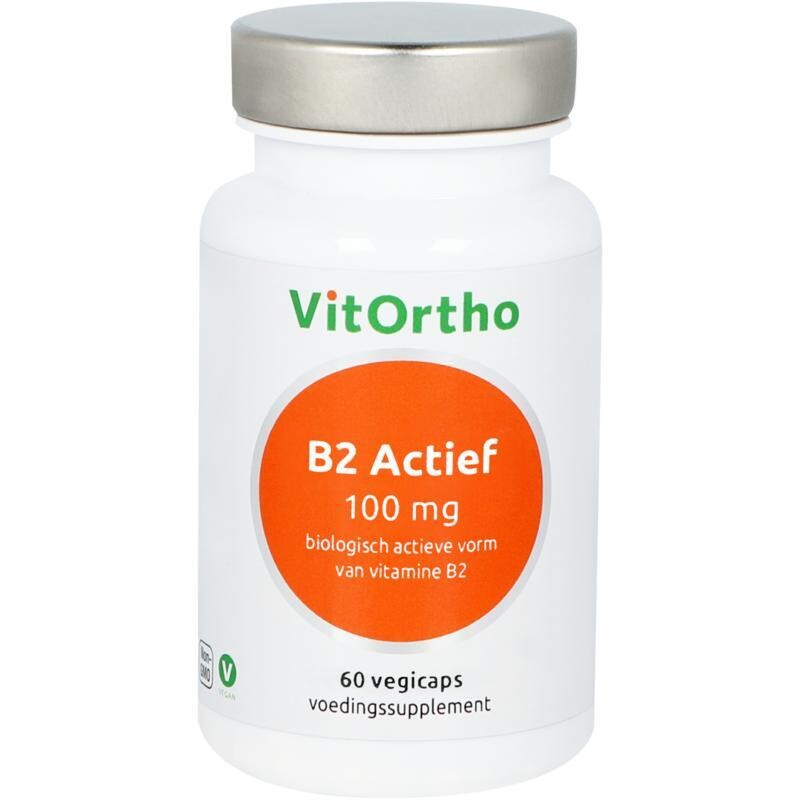 Vitortho - B2 Actief 100 mg - 60 vegicaps