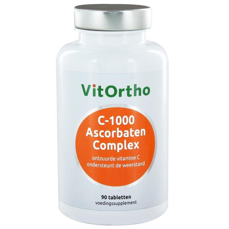 Vitortho - C-1000 Ascorbaten complex - 90 tabletten