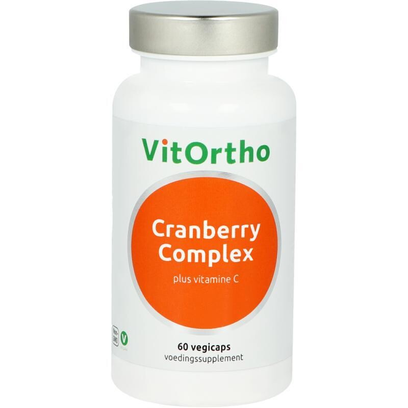 Vitortho - Cranberry complex + vitamine C - 60 vegicaps