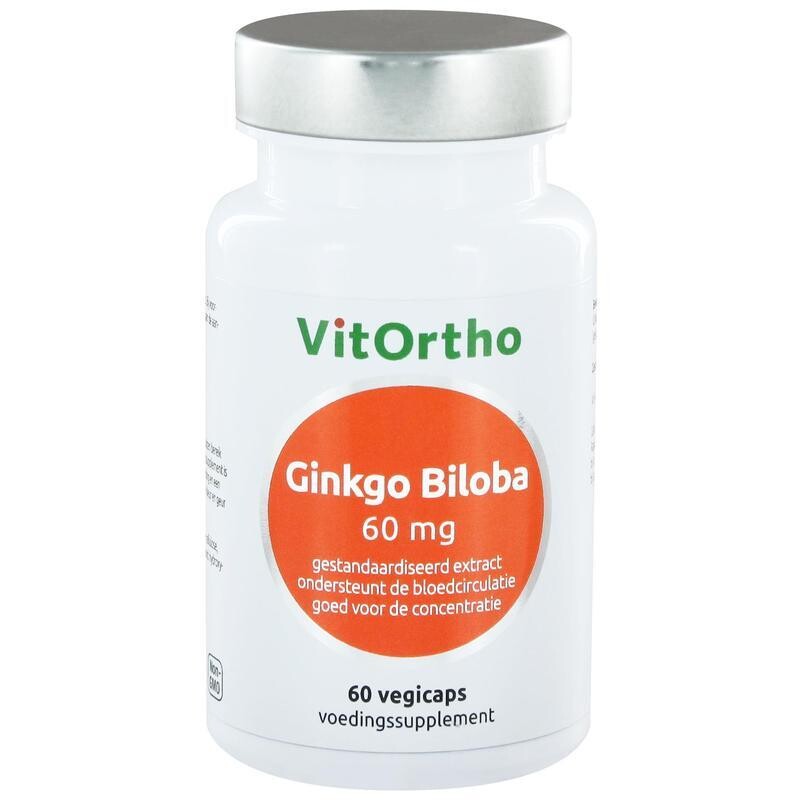 Vitortho - Ginkgo Biloba  60 mg - 60 vegicaps