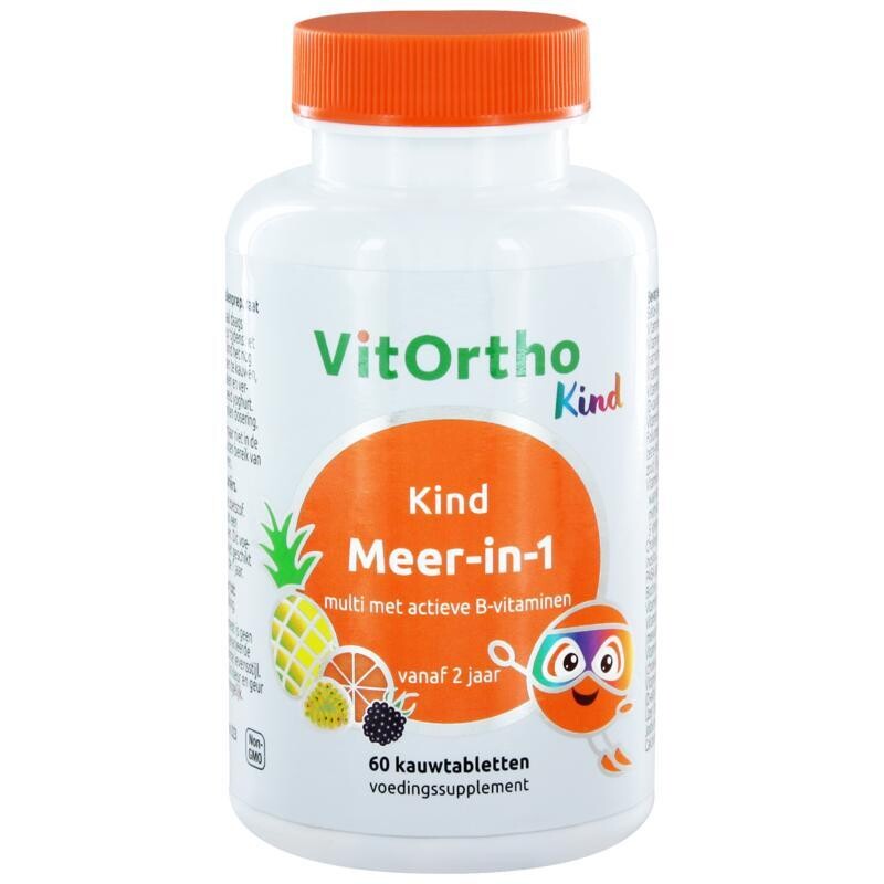 Vitortho - Kind meer in 1 - 60 kauwtabletten