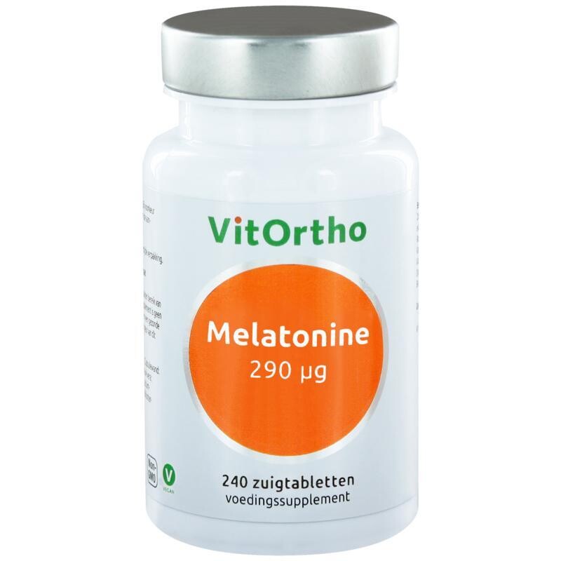 Vitortho - Melatonine 290 mcg - 240 zuigtabletten