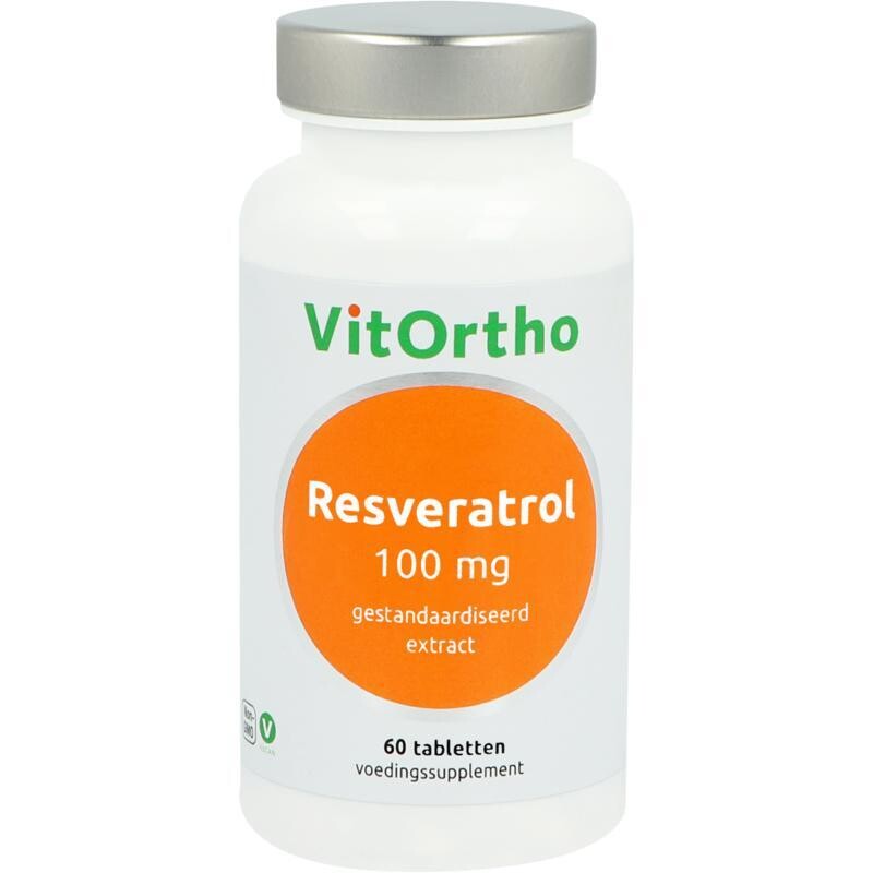 Vitortho - Resveratrol 100mg - 60 tabletten