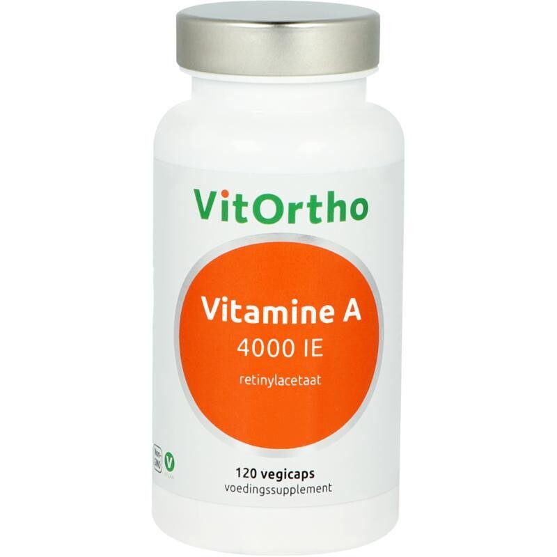 Vitortho - Vitamine A 4000 IE - 120 vegicaps