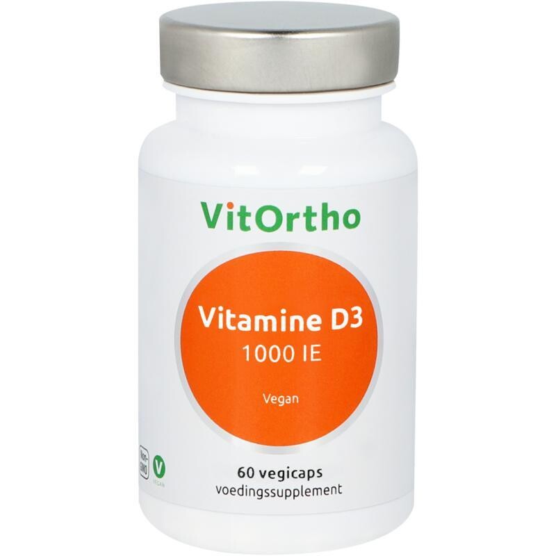 Vitortho - Vitamine D3 1000 IE vegan - 60 vegicaps