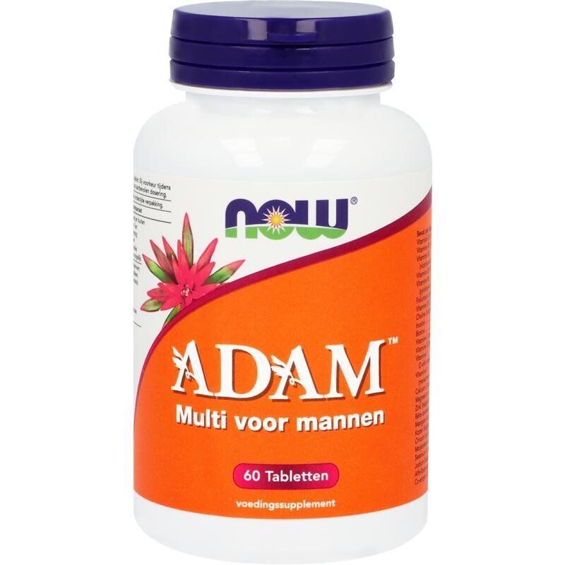NOW - Adam multivitamine voor mannen - 60 tabletten