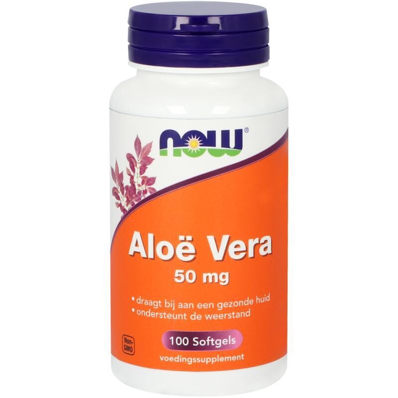 NOW - Aloe Vera 50 mg - 100 softgels